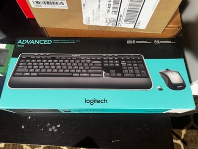 Logitech Wireless Combo Mk520 With Keyboard and Laser Mouse (920-002553)
