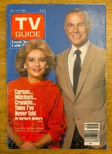 TV Guide Dec 3-9 1983 Johnny Carson Barbara Walters St. Louis Edition No Label
