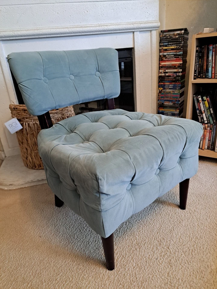 Silla de acento Pier One acolchada sin brazos Foto 2 de 4