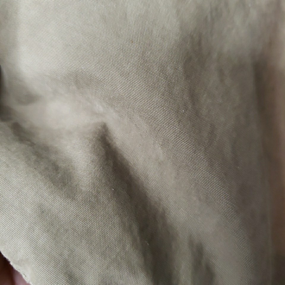 Columbia Mens Large Windbreaker Jacket Boxy Full Zip Mesh Lined Military GREEN thumbnail 6