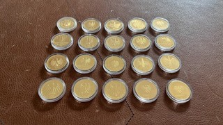 100€ Goldmünze 2002 bis 2021 Prägestätte A komplette Sammlung 20 Münzen