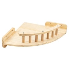 Cat Wall Shelves, Wall-Mounted Corner Shelf  Cats,Cozy Climbing Lounging Station