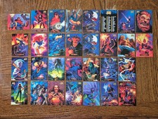 Fleer Marvel Masterpieces 30 Card Lot 1994 5 Gold Signature Series Free Shipping
