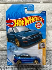 Hot Wheels HW Turbo 1/5 '98 Subaru Impreza 22B STi-Version 23/250 Blue