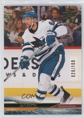 2024-25 Upper Deck Series 2 Exclusives 26/100 Jan Rutta #390 1c7q
