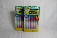 Body Wash Pen Set 2 Pack 10 Wash Pens 2 Terry Cloths Crayola Brand New