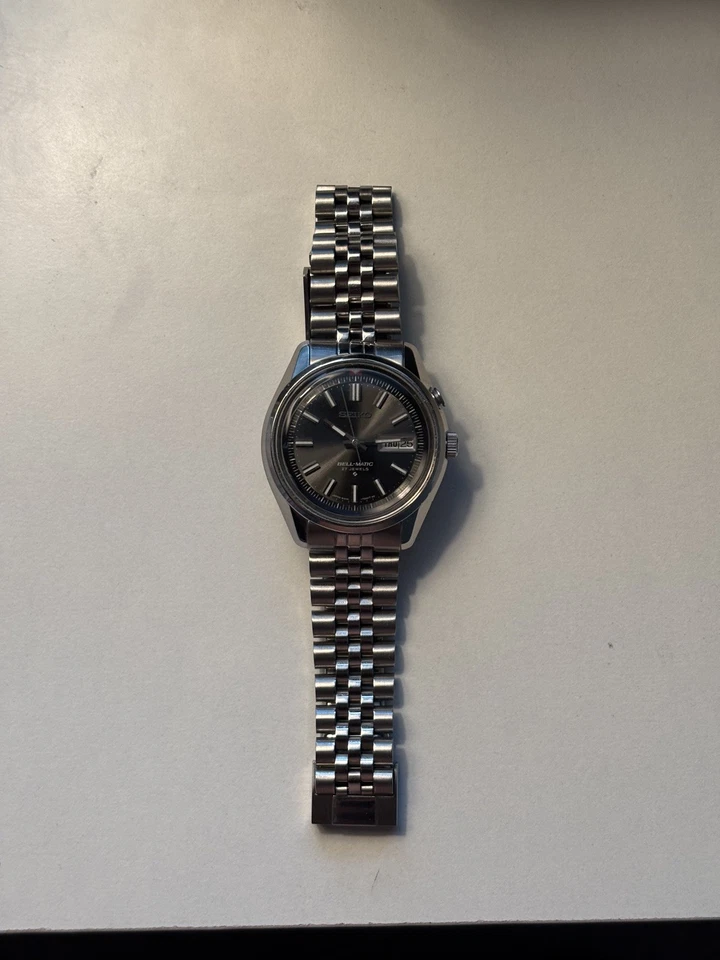 Vintage 1971 Japón Seiko Bell-Matic Weekdater 4006-7012 27 joyas automático. Foto 2 de 4
