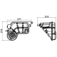 AusgleichsbehäLter KüHlmittel Mahle CRT 20 000S FüR Audi A6 C6 Avant A4 B8