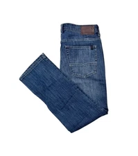 Buffalo David Bitton Jackson X Straight Leg Stretch Denim Jeans Sz 34 can fit 36