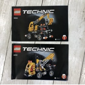 Lego 42031: Technic Cherry Picker / Tow Truck (2 in 1 Set)  100% Complete