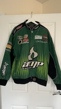 JR Nation AMP Energy NASCAR National Guard #88 Racing Jacket Size XL