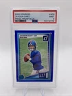 2025 Panini Donruss - Rated Rookie Jaxson Dart #400 Press Proof Blue (RC)
