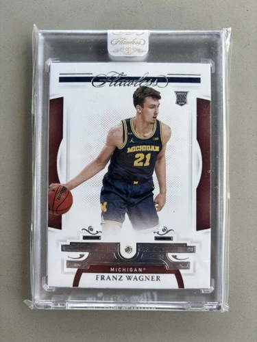 Franz Wagner 2021-22 Panini Flawless Collegiate RC Rookie Diamond /20 Sealed