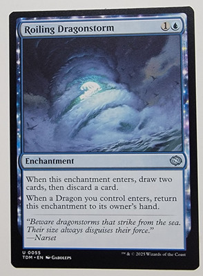 Roiling Dragonstorm - Tarkir: Dragonstorm  B2G1 Coupon  Near Mint MTG