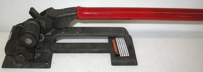 MIP-1300 STEEL STRAP TENSIONER TOOL 3/8"-3/4" STRAPPING, Made IN U.S.A.