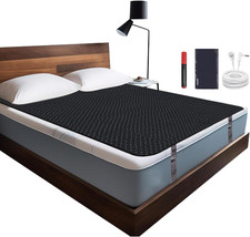 Grounding Mat for Bed, King Size Earth Connected Conductive Grounding Mattress P