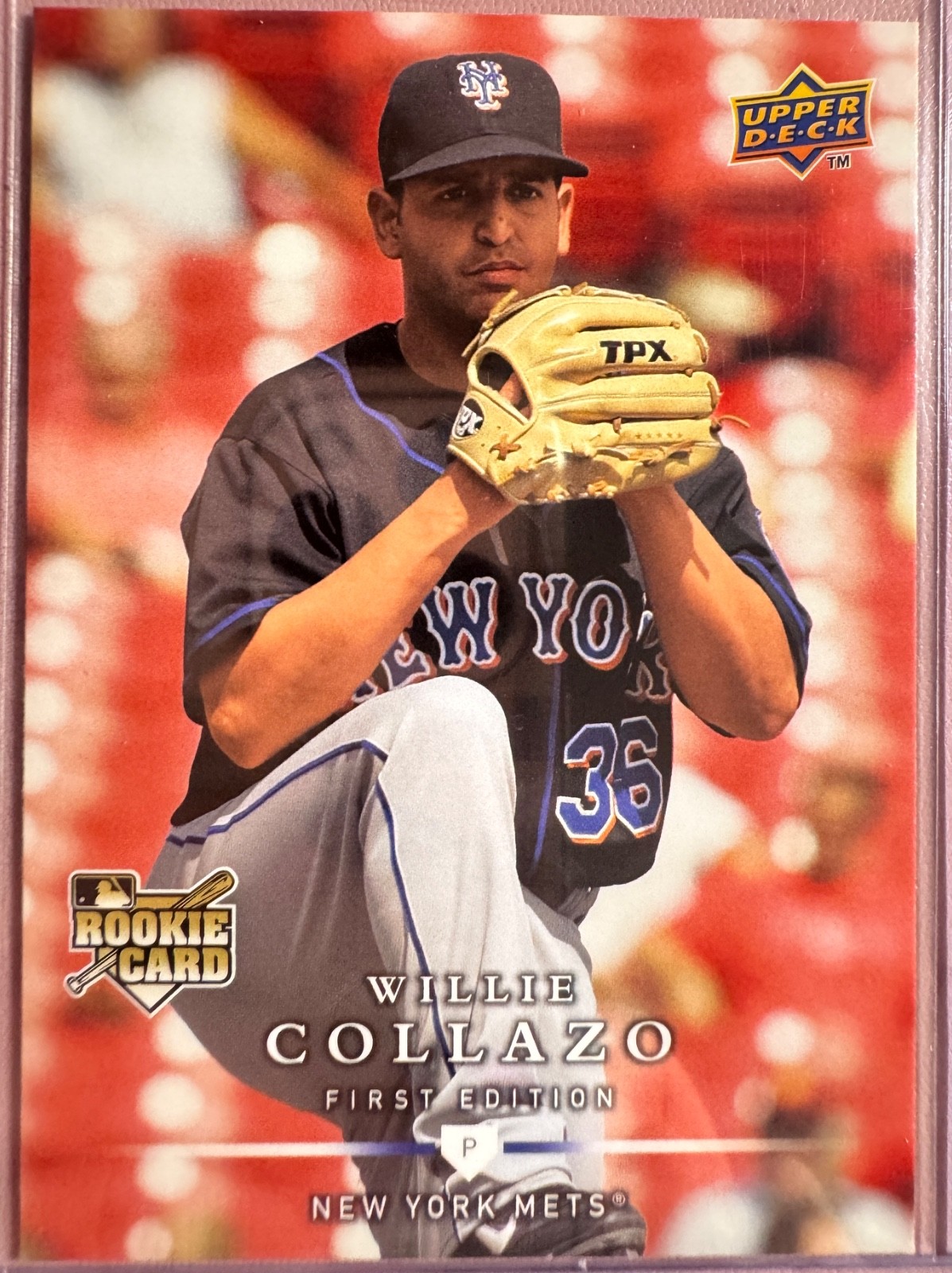 2008 Upper Deck First Edition #262 Willie Collazo New York Mets MLB Baseball