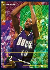 1995-96 FLEER #105 GLENN ROBINSON (MILWAUKEE BUCKS) BASKETBALL CARD