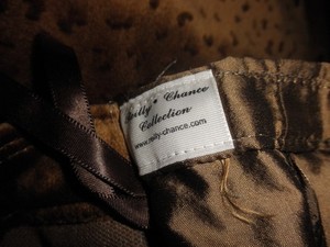 Reilly Chance Collection Queen Size Brown Leopard Duvet w/ Crinkled Bedskirt