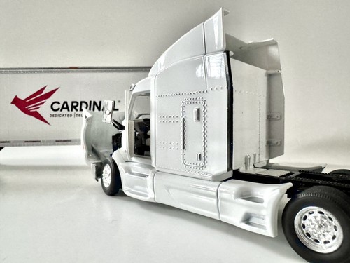 Tonkin 1:53 Cardinal Logistics Peterbilt 579 Tractor Trailer Die-cast Semi Truck - Picture 14 of 24