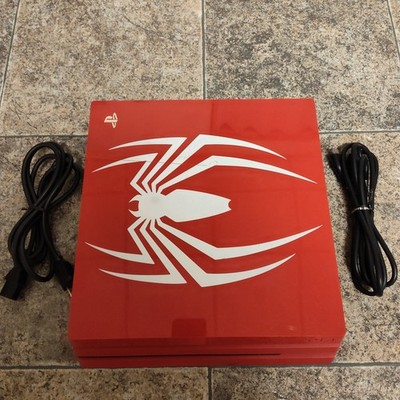 Spider-man PS4 Pro 1TB 4K Low Firmware 9.60 NO Controller! Works Great!