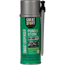 Great Stuff Smart Dispenser 12 Oz. Pond & Stone Sealant 99112849 Pack of 12