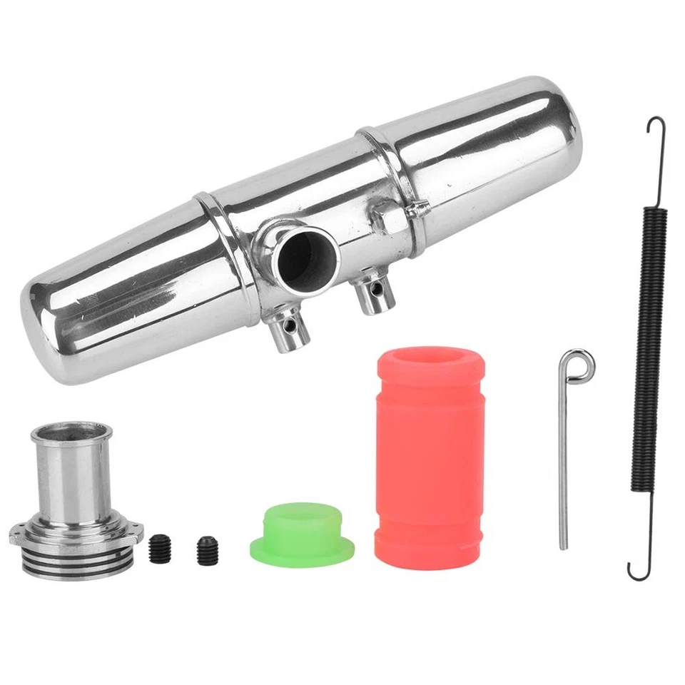 Car Exhaust Pipe 18001P Upgrade Aluminum Alloy Dual Exhaust Joint Tubing Engi... - Image 3 of 4