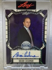 ⚾️BRIAN CASHMAN 2025 Leaf Bronx Legacy Purple Prismatic SP Auto /10 #YANKEES!⚾️