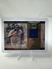 2025 Topps Museum Collection Meaningful Material Relic Vlad Guerrero Jr #36/49