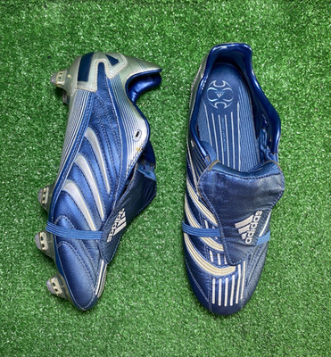 OG 2005 Adidas Beckham 7.5 US Predator Absolute FG SG Powerpulse Blue Pulse