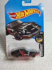 Hot Wheels Nissan Fairlady Z 357/365 Nightburnerz 3/10 DTY77 Black Advan