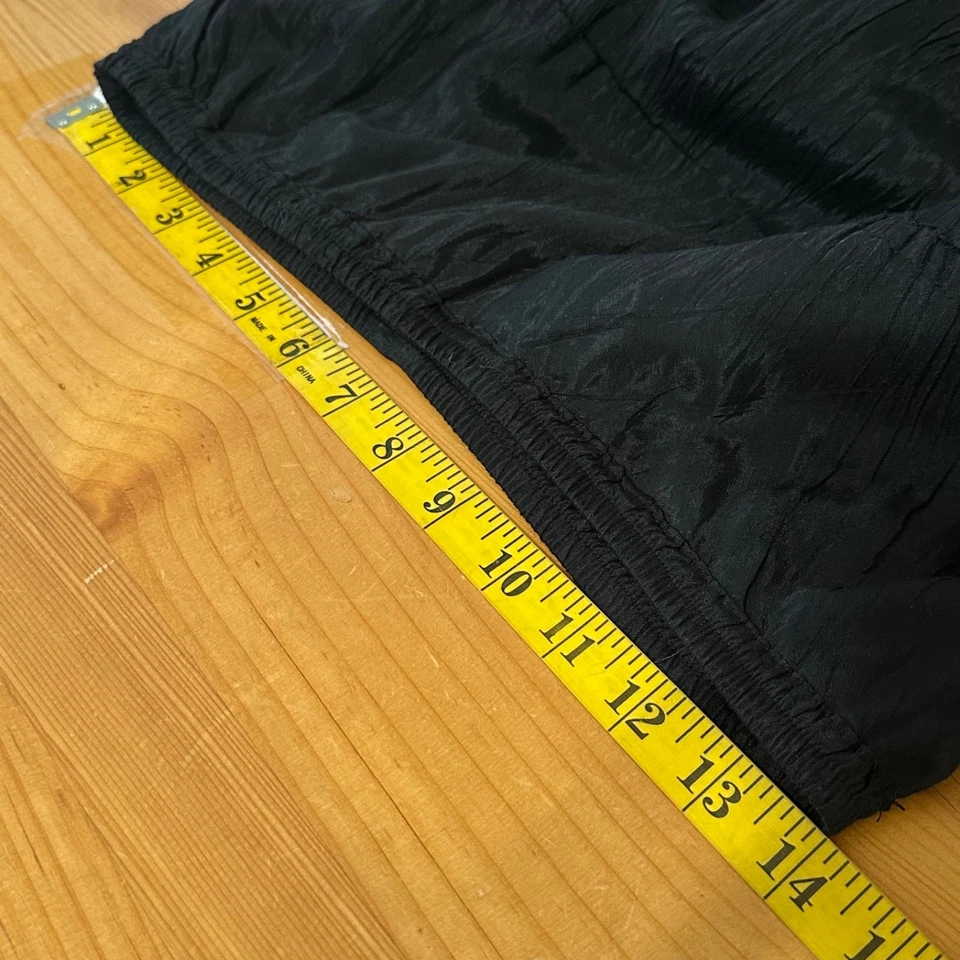 Falda Mujer L Caprichoso Hada Gótico Bruja Escoba Palo Boho Arrugado Negro Maxi Foto 2 de 4