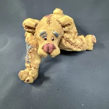 Stocking Hanger - Patchwork  Bear - Buttons, Patches and Showing Seams - Solid