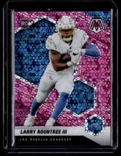 2021 Panini Mosaic No Huddle Prizm Pink Larry Rountree III RC 12/20 Los Angeles