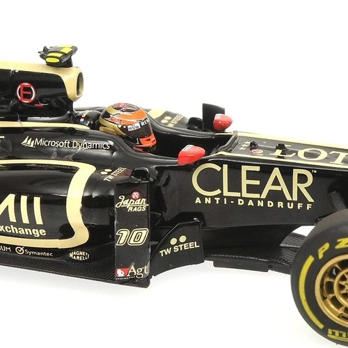 Lotus E20 No. 10 Romain Grosjean 2012, Minichamps 1/43 - Picture 3 of 3