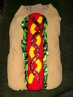 Halloween Pet Costume Hotdog Size Large The Way To Celebrate Pre-owned