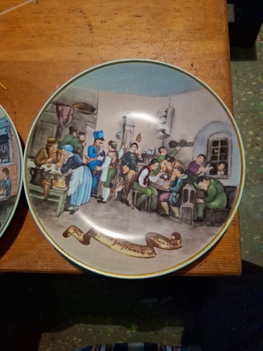 3 PLATOS DE VIDRIO ANTIGUOS HECHOS EN ALEMANIA - Imagen 2 de 7