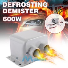 Portable 600W 12V Car Truck Auto Electric Heater Heating Fan Defroster Demister