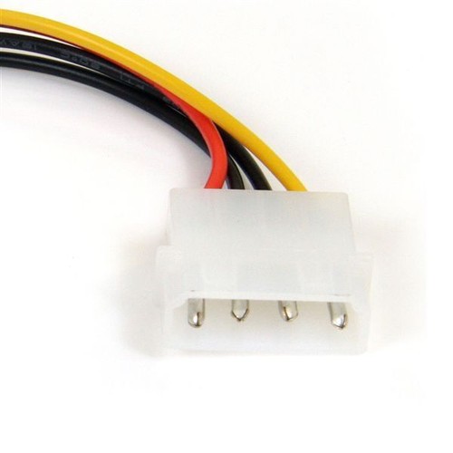 StarTech SATAPOWADAPR 6in 4 Pin Molex to Right Angle SATA Power Cable Adapter - Picture 2 of 3