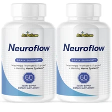 Neuroflow- Brain Support- 2 Bottles- 120 Capsules