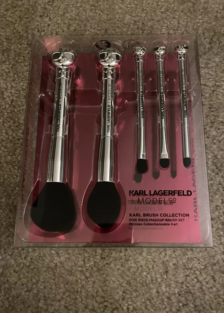 NIP KARL LAGERFELD+MODELCO Kiss Me Karl Collectable Brush Set Limited Edition