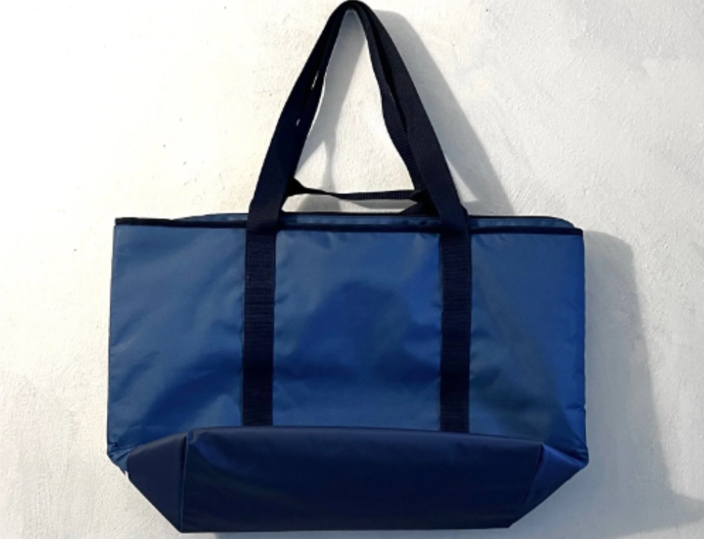 Member's Mark Sam's Club Tote Dual Carry Insulated Freezer Bag Shopper Navy eBay