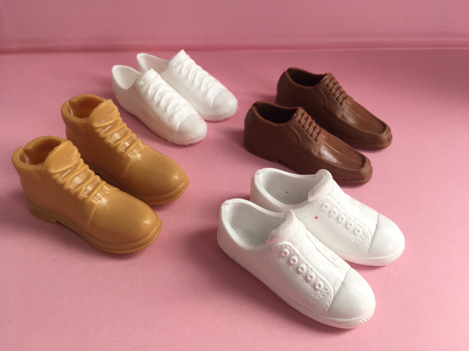 Bundle of Pairs Boy Doll Shoes Barbie Ken Type