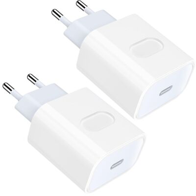 Chargeur USB C 20W Rapide Prise Pour IPhone 15 14 13 12 11 Pro Ax SE