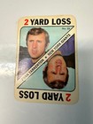 N.Y. GIANTS FRAN TARKENTON FOOTBALL GAME PIECE — photo 1