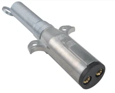 Trailer End Connector, by POLLAK 2-Pole (12-800EP)