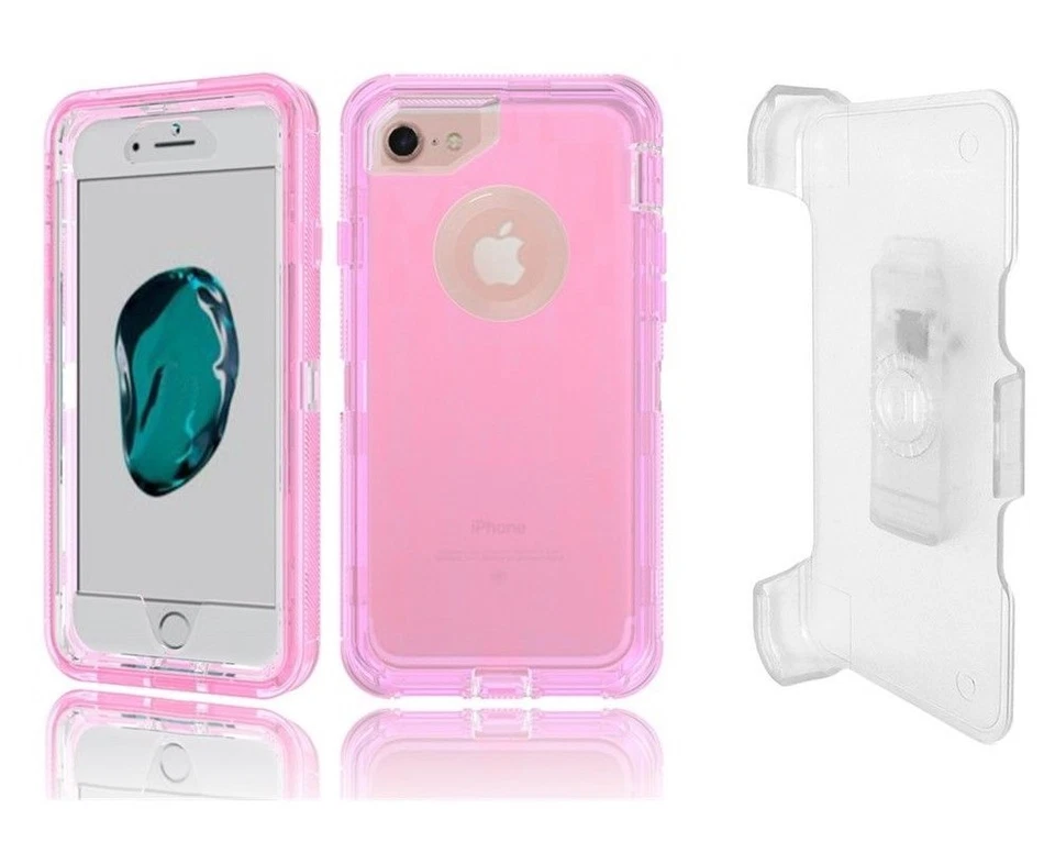 Funda transparente transparente para iPhone 6 Plus / 6S Plus (clip se adapta a Otterbox Defender) Foto 2 de 4