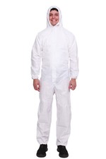 Hazmat Type Disposable Coveralls Water-Repellent PPE Health & Safety Workwear