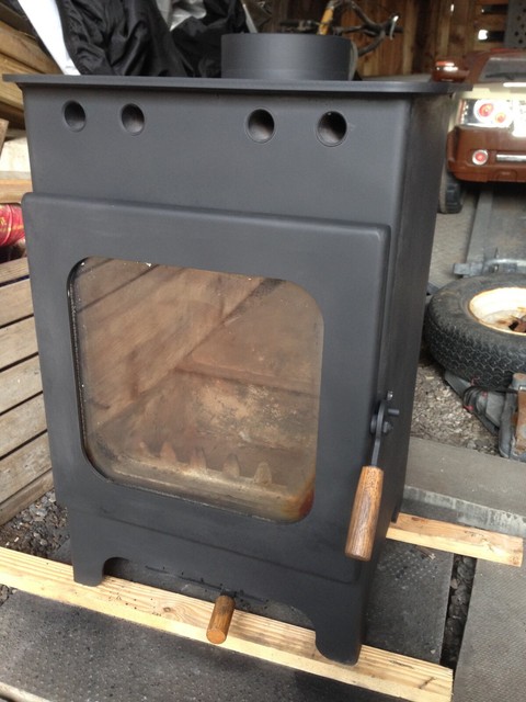 Wood Burning Stove Prity Model Srb Heat Output 11kw For Sale Ebay