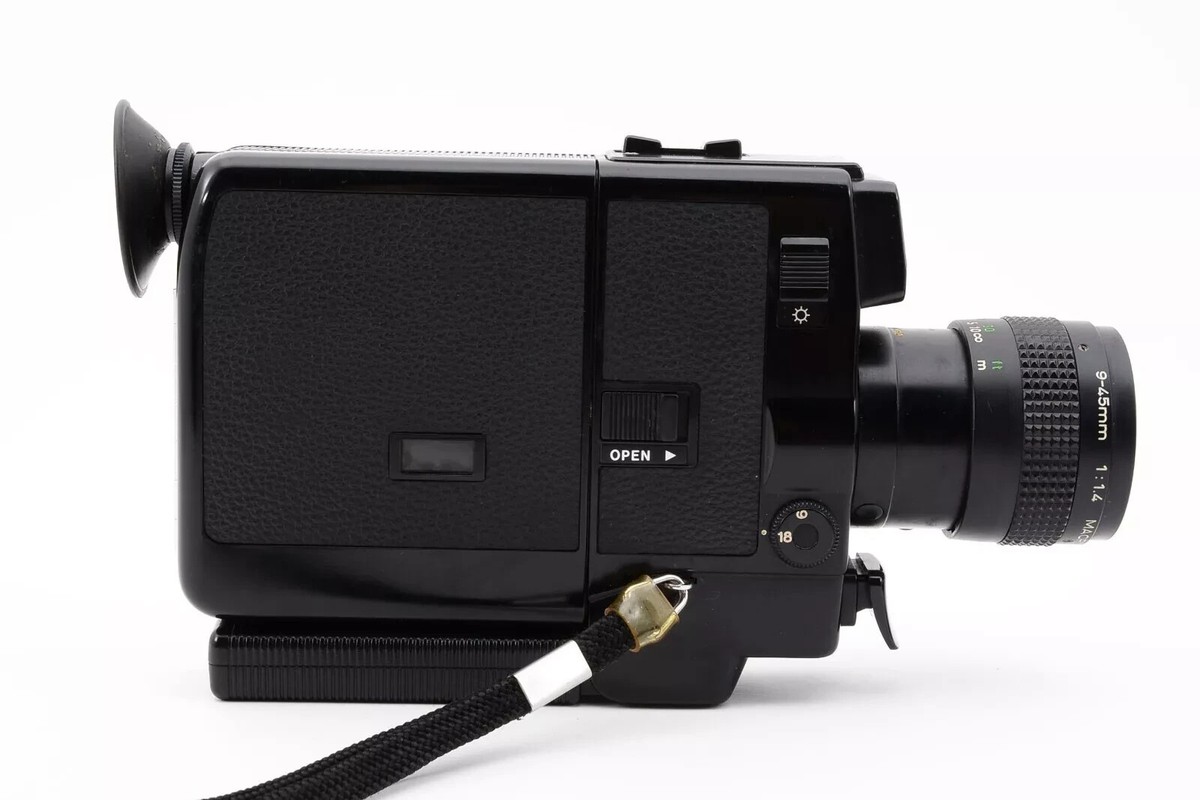 Canon 514XL Super 8 8MM Zoom 9-45mm F/1.4 Film Camera - FILM